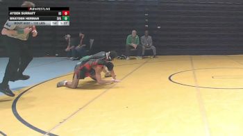 132 lbs Round Of 16 - Ayden Surratt, Boiling Springs vs Brayden Herman, Summerville