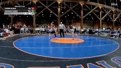 113 lbs Quarters & 1st Wb (16 Team) - Caden Sloan, Pierce County HS vs Maddox Parks, Pike County