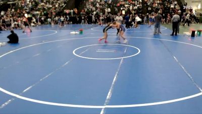 106-115 lbs Cons. Round 2 - Jadyn Kratz, West Holt Public Schools vs Lily Torres, Sedgwick County