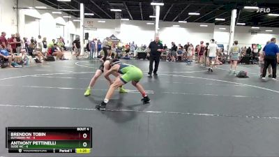 120 lbs Round 2 (4 Team) - Anthony Pettinelli, Suzie WC vs Brendon Tobin, Outsiders WC