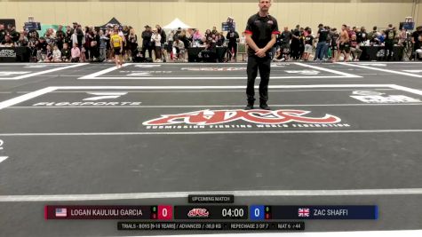 Logan Kauliuli Garcia vs Zac Shaffi 2025 ADCC Orlando Open/Youth Trials