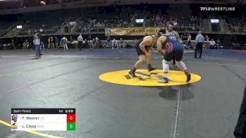285 lbs Semifinal - Frederick Weaver, Liberty University vs Lance Clapp, Mott Community College