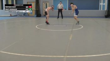 157 lbs Champ. Round 2 - Riley Robinson, Otero Junior College vs Treyson Hunt, Western Wyoming College