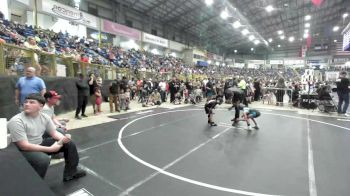 55 lbs Round Of 16 - Ryker Beiriger, Alamosa Wrestling vs Brax Peterson, Athlos Wrestling