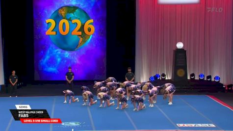 West Halifax Cheer - Fab5 [2026 L5 U18 Small Coed Semis] 2026 The Cheerleading Worlds