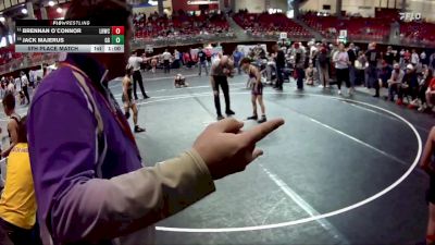 75 lbs 5th Place Match - Jack Majerus, GI Grapplers vs Brennan O`Connor, Little Hammers Wrestling Club