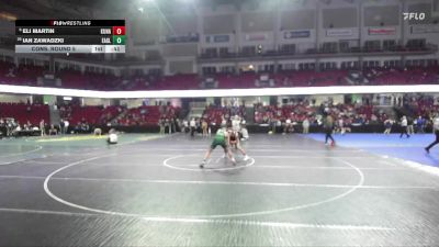 150 lbs Cons. Round 5 - Eli Martin, Kuna vs Ian Zawadzki, Eagle