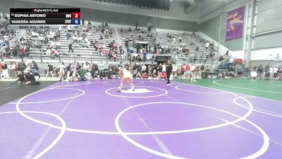 59 kg Cons. Sub-quarters - Sophia Antonio, Dragon Wrestling Club vs Vanessa Aguirre, Storm RTC