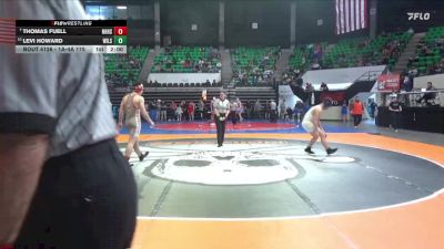 1A-4A 175 Champ. Round 2 - Thomas Fuell, New Hope HS vs Levi Howard, Wilson