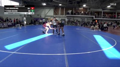 174 lbs Champ. Round 1 - Tyren Moore, Eureka vs Leo Draveling, Wisconsin-La Crosse