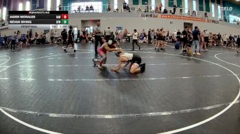 126 lbs Semifinal - Nevan Irving, Central Florida Wrestling vs Jaden Morales, AAWA