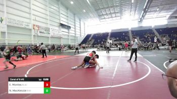 150 lbs Consi Of 8 #2 - Emerson Montes, BlackCat WC vs Noah MacKenzie, Riverside Rascals