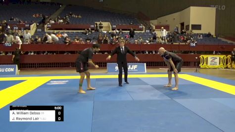 Antonio William Debss vs Jerry Raymond Lair 2024 Pan IBJJF Jiu-Jitsu No-Gi Championship