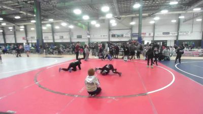 40 lbs Quarterfinal - Evander Welsh, Patriot Mat Club vs Reed Norton, Umpqua Wrestling Club