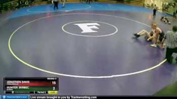 160 lbs Round 3 - Brady Makela, Linden vs Preston Brady, Whitmore Lake