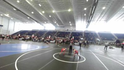 54 lbs Round Of 16 - Clay Randall, No Team vs Mason Cantu, Wlv Jr Wrestling