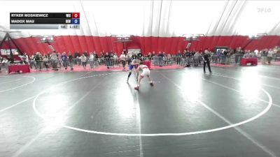 113 lbs Cons. Round 4 - Ryker Moskiewicz, Weigh In Club vs Madox Mau, RT Elite Wrestling