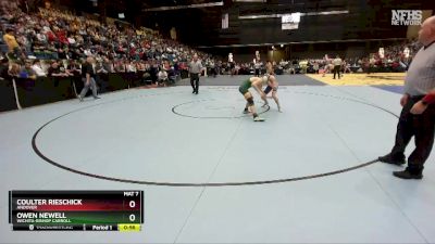 5A - 120 lbs Cons. Round 3 - Owen Newell, Wichita-Bishop Carroll vs Coulter Rieschick, Andover