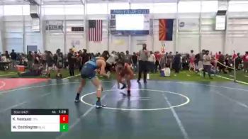 137 lbs Prelims - Kai Vasquez, Driller WC vs Wesley Coddington, Black Fox