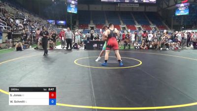 285 lbs Quarters - Shilo Jones, Idaho vs Wyatt Schmitt, Illinois