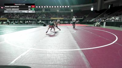 149 lbs Consi Of 16 #1 - Evan Carpenter, Cincinnati vs David Gregory, Hillsdale