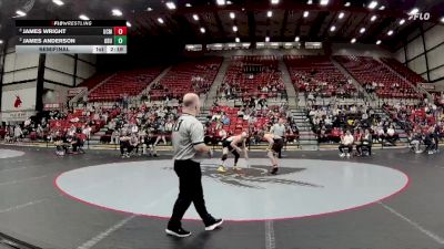 133 lbs Semifinal - James Wright, Central Missouri vs James Anderson, Ouachita Baptist