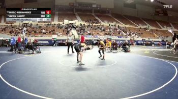 D1-215 lbs Champ. Round 1 - Maddux Botma, Liberty High School vs Nathanyel Arias, Kofa High School