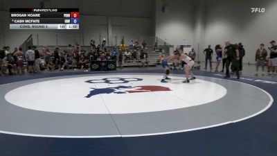 68 lbs Cons. Round 2 - Brogan Hoare, Pennsylvania vs Cash Mcfate, Gold Rush Wrestling