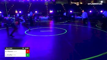 160 lbs 3rd Place - Adin Weaver, Mountain Vista Wrestling vs Jordan Kryfka, Team Kansas