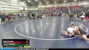 150 lbs Finals (2 Team) - Kace Fullmer, Idaho vs Wyatt Hanssen, Utah