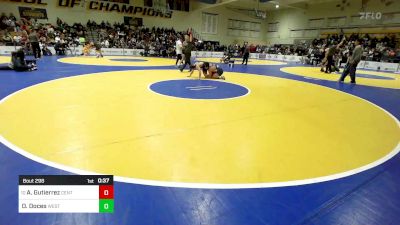 147 lbs Consi Of 32 #2 - Alex Gutierrez, Central Catholic vs Oscar Doces, West Linn (OR)