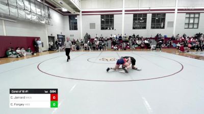 120 lbs Consi Of 16 #1 - Carson Jarrard, Strong Rock Christian vs Connor Forgey, Holy Innocents' Episcopal