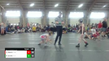 56 lbs Round 5 (6 Team) - Chase Warm, Xtreme vs Ronan Smith, Elite Athletic Club