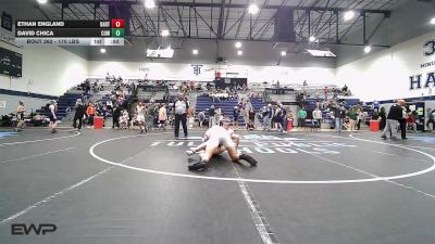 170 lbs 3rd Place - Ethan England, Bartlesville High School vs David Chica, Coweta