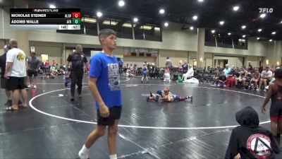 45 lbs Round 5 (6 Team) - Nicholas Steiner, Alabama Elite Red vs Adonis Walle, Alabama Elite Black