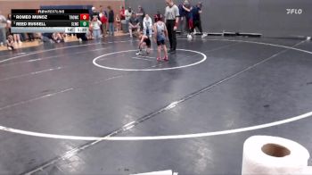 49 lbs Quarterfinal - Romeo Munoz, Thunder Ridge Outlaws Wrestling Club vs Reed Russell, Sandpoint Legacy Wrestling Club