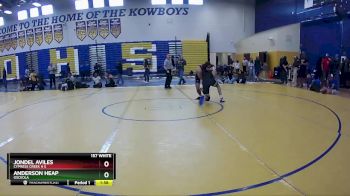 157 White Semifinal - JONDEL AVILES, Cypress Creek H S vs Anderson Heap, Osceola