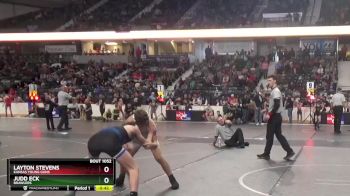 105 lbs Cons. Semi - Layton Stevens, Kansas Young Guns vs Judd Eck, Brawlers