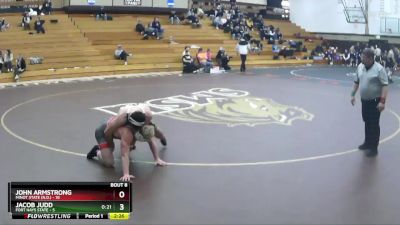 165 lbs Round 3 (6 Team) - John Armstrong, Minot State (N.D.) vs Jacob Judd, Fort Hays State