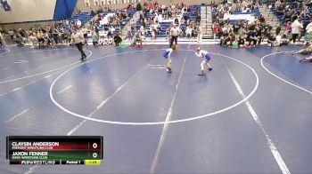 64 lbs Champ. Round 1 - Claysin Anderson, Fremont Wrestling Club vs Jaxon Fenner, Davis Wrestling Club