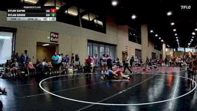 85 lbs Round 2 (6 Team) - Dylan Erwin, BS Wrestling vs Syler Sayne, Crossroads Wrestling