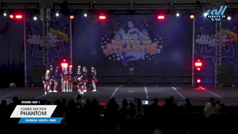 Cheer Factor - PHANTOM [2024 L1.1 Youth - PREP Day 1] 2024 ASC Return to Atlantis Worcester Showdown