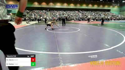 64 lbs Round Of 32 - Benz Davis, Smash Mouth Wrestling vs Bryce Gates, TDWC