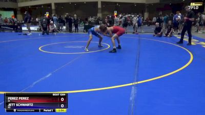 132 lbs Cons. Round 1 - Perez Perez, IA vs Jett Schwartz, KS