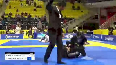 AMARA SOFIA RODRIGUEZ vs CAMILA EDUARDA REIS DA SILVA 2022 World Jiu-Jitsu IBJJF Championship