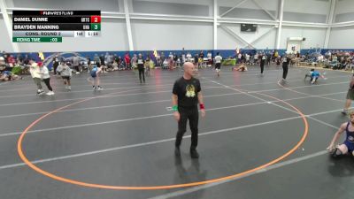 138 lbs Cons. Round 2 - Brayden Manning, Unattached vs Daniel Dunne, Unattached