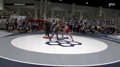 97 lbs Cons. Round 2 - Eli Pannell, Dubuque RTC vs Austin Craig, All Navy Wrestling