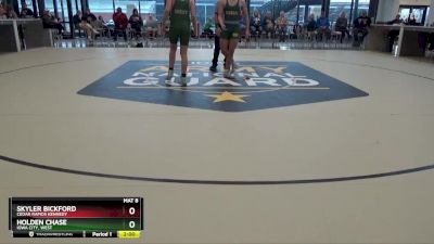 JV-21 lbs Round 3 - Skyler Bickford, Cedar Rapids Kennedy vs Holden Chase, Iowa City, West