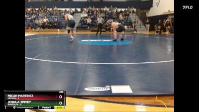 285 lbs Finals (2 Team) - Micah Martinez, Messiah vs Joshua Spivey, Randolph