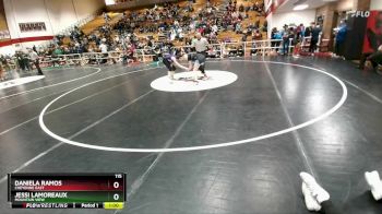 115 lbs Cons. Round 4 - Daniela Ramos, Cheyenne East vs Jessi Lamoreaux, Mountain View